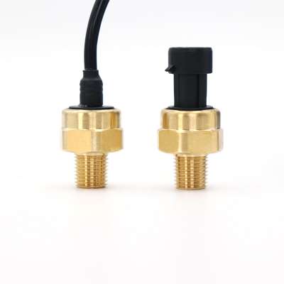 Brass Material Water Liquid Pressure Sensor For HVAC And Air Compressor