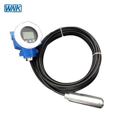 Anti-Corrosive IP68 Submersible Level Probe With Liquid Ceramic Pressure Sensor